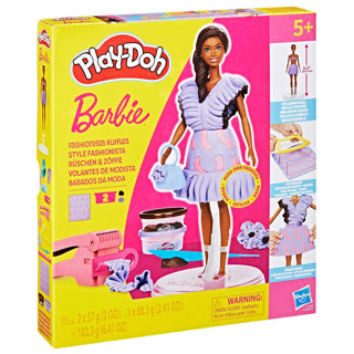 Load image into Gallery viewer, Play-doh barbie fashionista ruches - 2 kleipotjes
