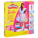 Play-doh barbie fashionista ruches - 2 kleipotjes