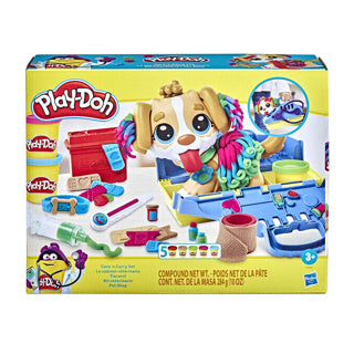 Load image into Gallery viewer, Play-doh dierenarts speelset - boetseerklei - inclusief 5 potjes - knutselen voor kinderen
