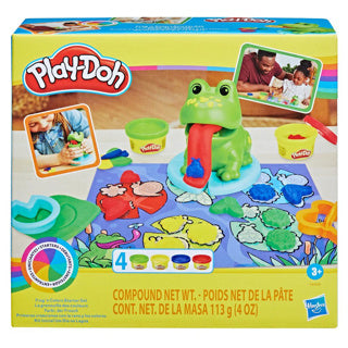 Hasbro play-doh kikker en kleuren starter set | 2 stuks