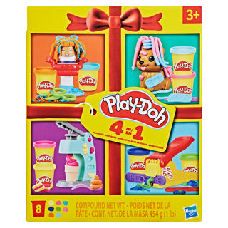 Play-doh mini, 4-in-1 speelsetjes