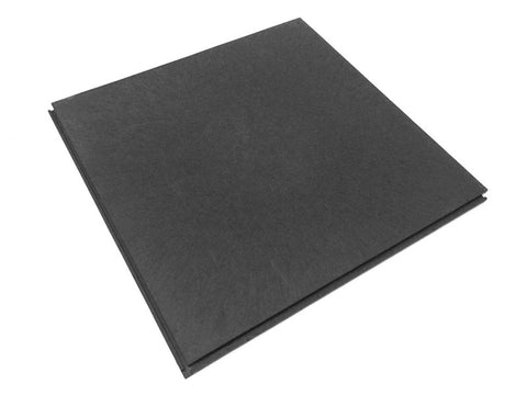 PVC floor tile 50x50x1 per m2 - black