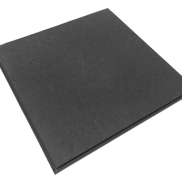 PVC floor tile 50x50x1 per m2 - black