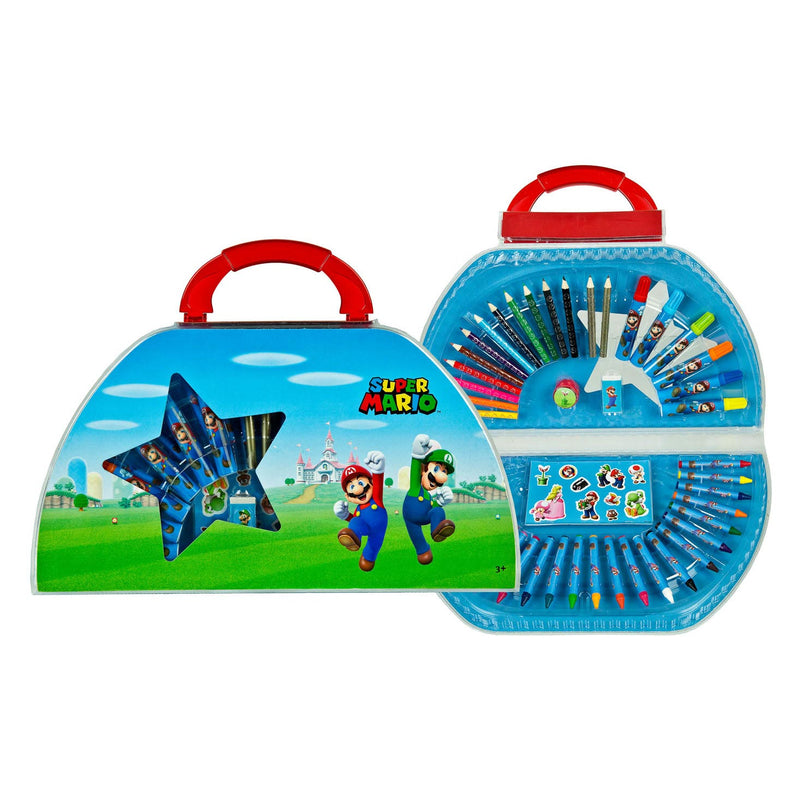 Load image into Gallery viewer, Merkloos sans marque super mario kleurkoffer, 51dlg.

