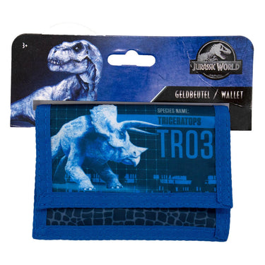 Undercover jurassic world portemonnee triceratops