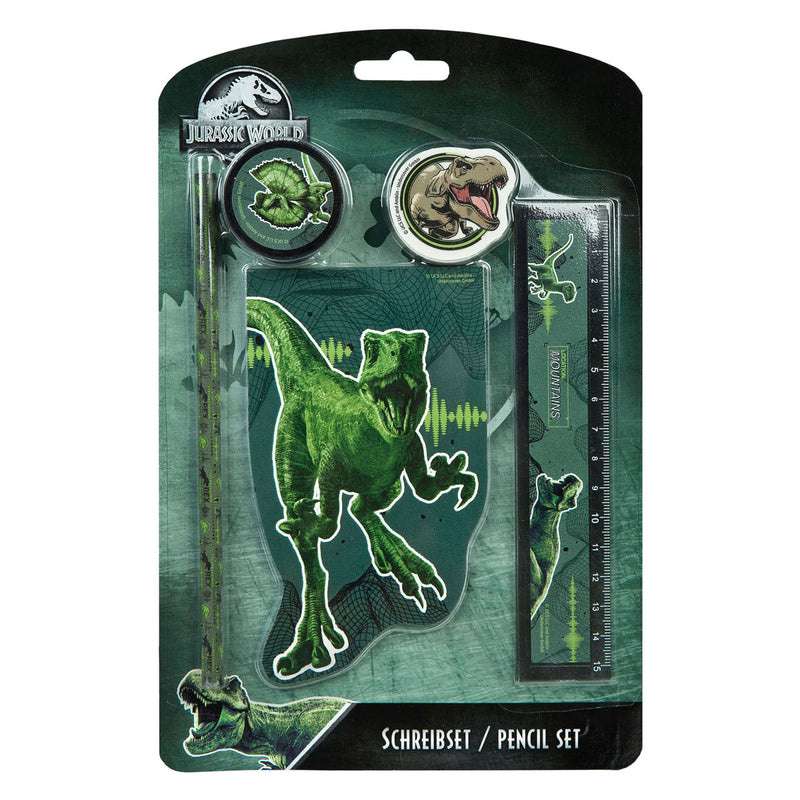 Load image into Gallery viewer, Undercover schrijfset jurassic world, 5dlg.
