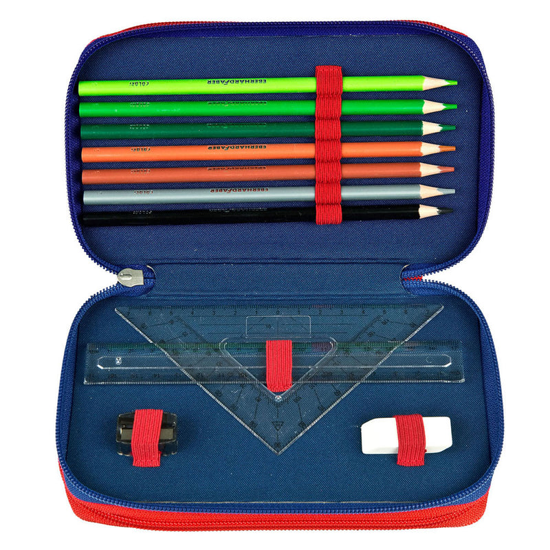 Load image into Gallery viewer, Undercover 3-vaks gevulde etui spiderman
