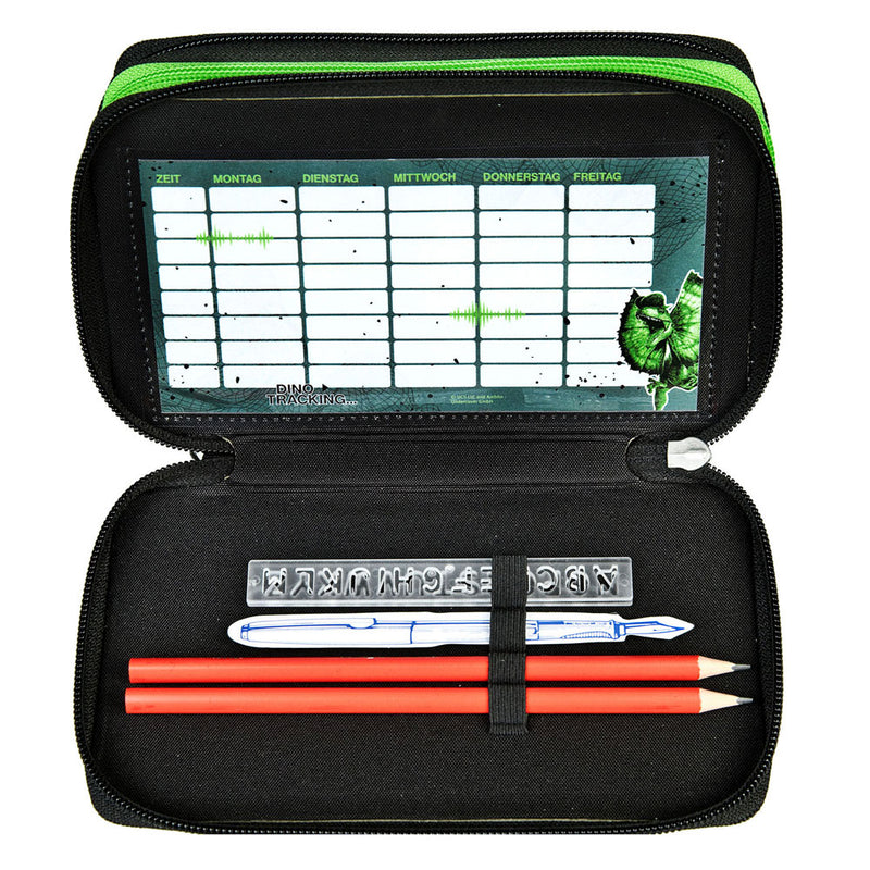 Load image into Gallery viewer, Undercover 3-vaks gevulde etui jurrasic world
