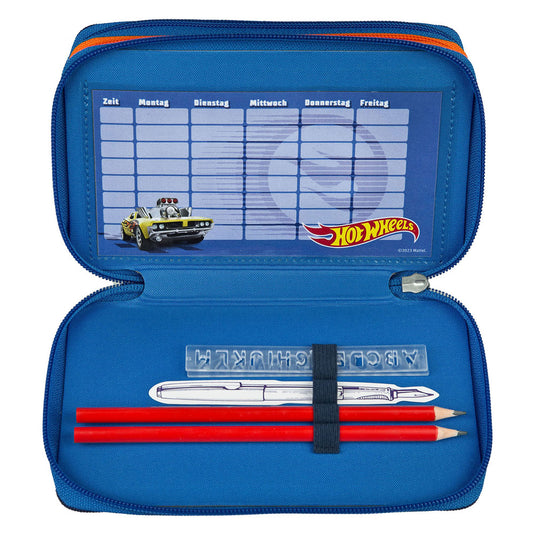 Undercover 3-vaks gevulde etui hot wheels