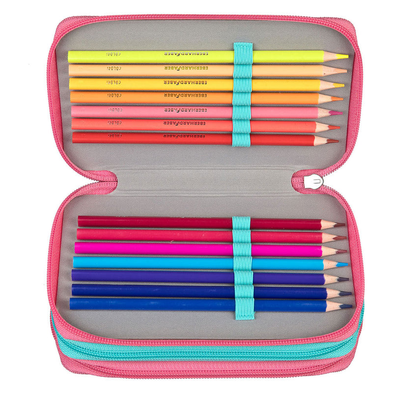 Load image into Gallery viewer, Undercover 3-vaks gevulde etui minnie mouse
