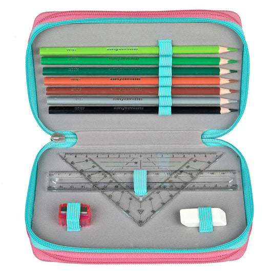 Undercover 3-vaks gevulde etui minnie mouse