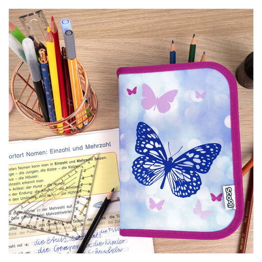 Undercover gevulde etui vlinders