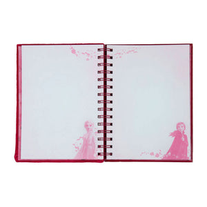 Undercover disney frozen notitieboek a5 met pailletten - multicolor.