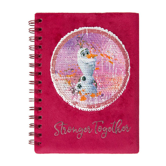 Undercover notitieboek a5 disney frozen met pailletten