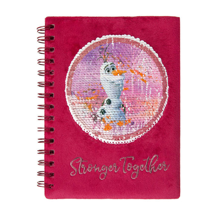 Load image into Gallery viewer, Undercover disney frozen notitieboek a5 met pailletten - multicolor.
