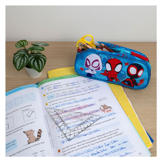 Undercover spiderman - spidey etui voor kinderen - spiderman schoolspullen