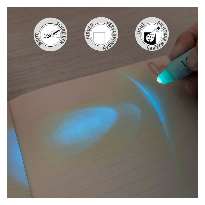 Load image into Gallery viewer, Undercover geheim dagboek barbie met uv-pen
