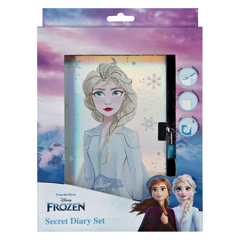 Load image into Gallery viewer, Undercover geheim dagboek frozen met uv-pen
