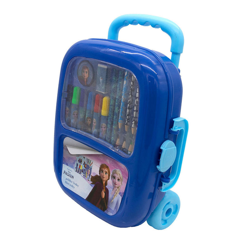 Load image into Gallery viewer, Undercover Gevulde Trolley Kleurkoffer Frozen
