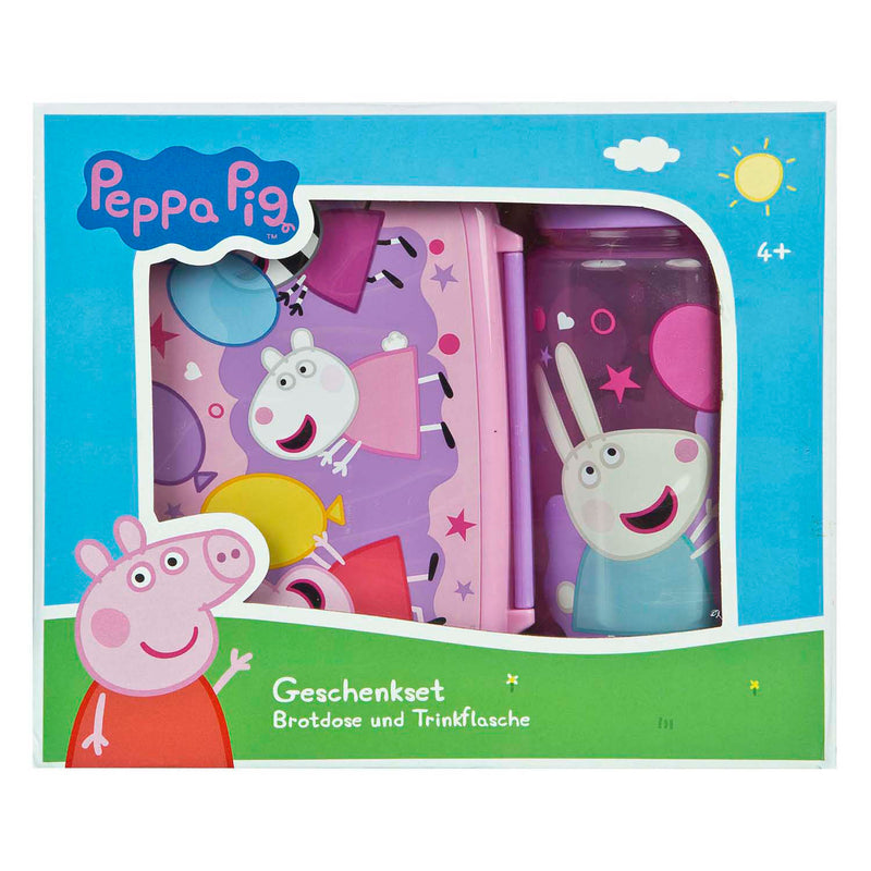 Load image into Gallery viewer, Undercover broodtrommel en drinkfles peppa pig
