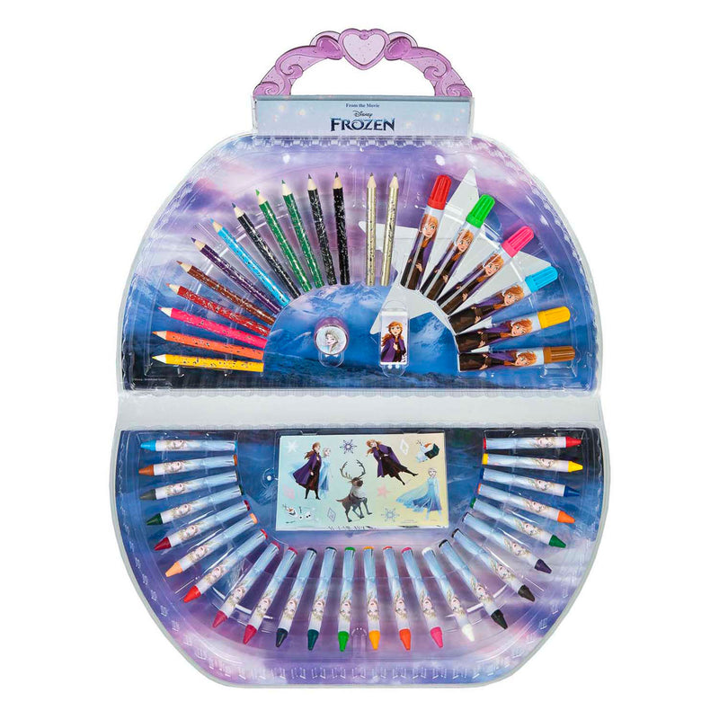 Load image into Gallery viewer, Undercover kleurkoffer disney frozen, 51dlg
