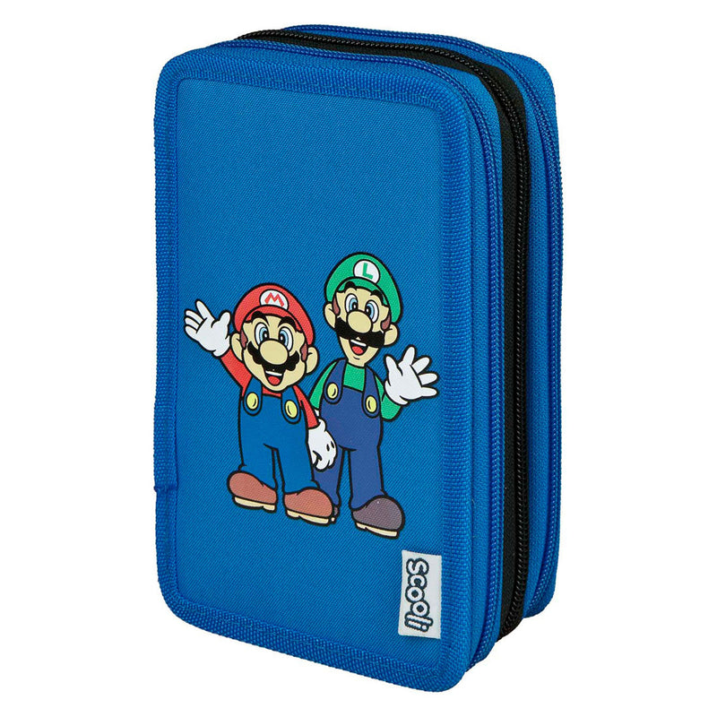 Load image into Gallery viewer, Undercover gevulde etui super mario 3-vaks
