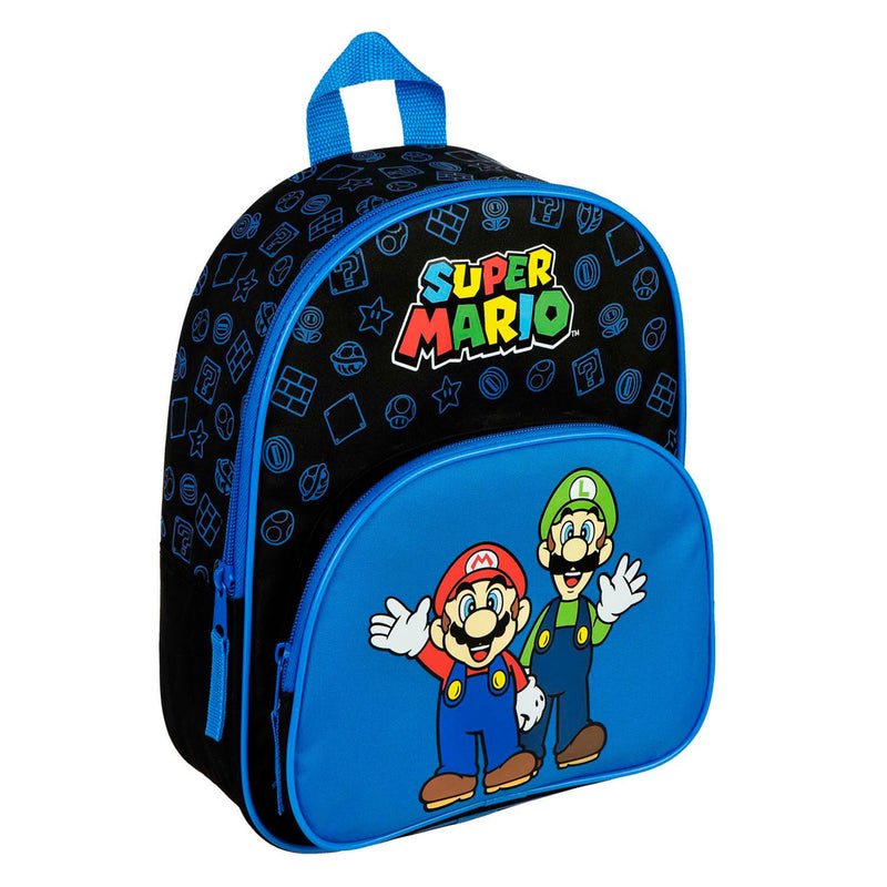 Load image into Gallery viewer, Undercover rugzak met voorvak super mario blauw
