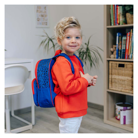 Undercover spiderman rugtas 30x25x10 cm blauw rood