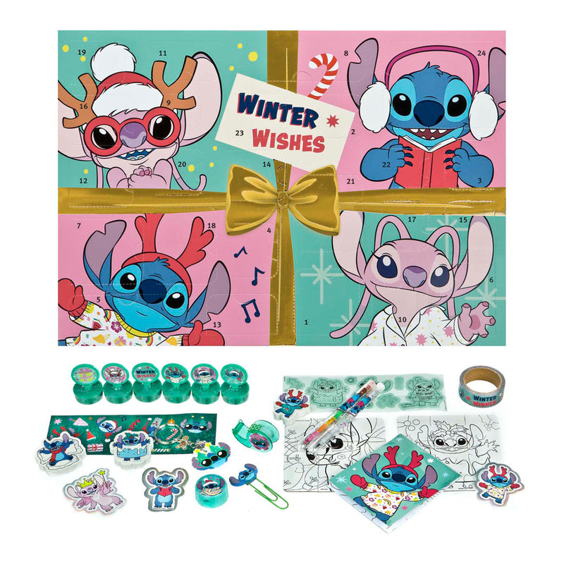 Load image into Gallery viewer, Undercover angel en stitch adventskalender
