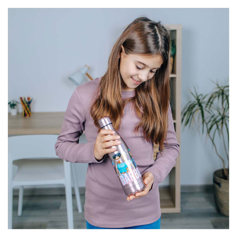 Load image into Gallery viewer, Undercover barbie drinkfles rvs, 450ml
