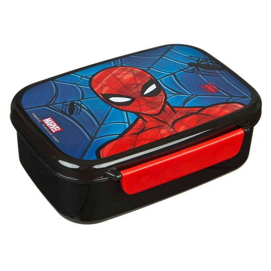 Undercover spiderman set broodtrommel en drinkfles | 6 stuks