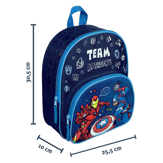 Undercover rugzak avengers met voorvak