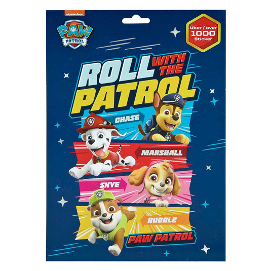 Undercover stickervellen paw patrol - 1000st.