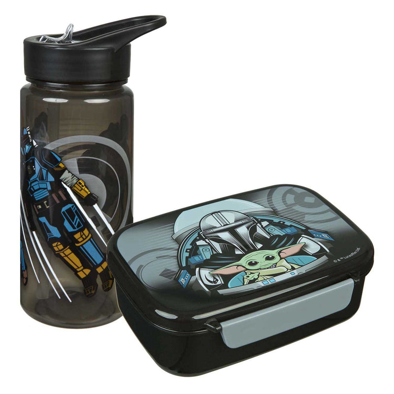 Load image into Gallery viewer, Undercover lunchset - broodtrommel en drinkfles star wars

