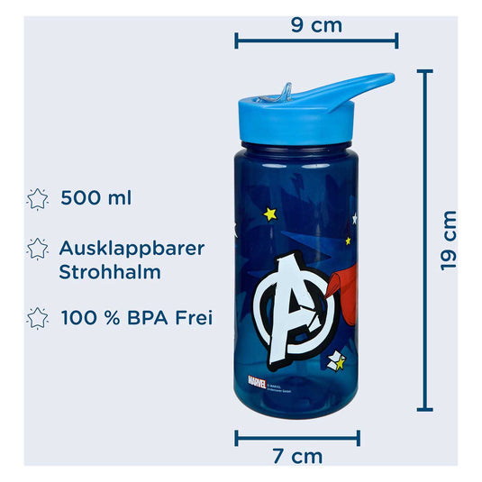 Undercover drinkfles 500ml - avengers