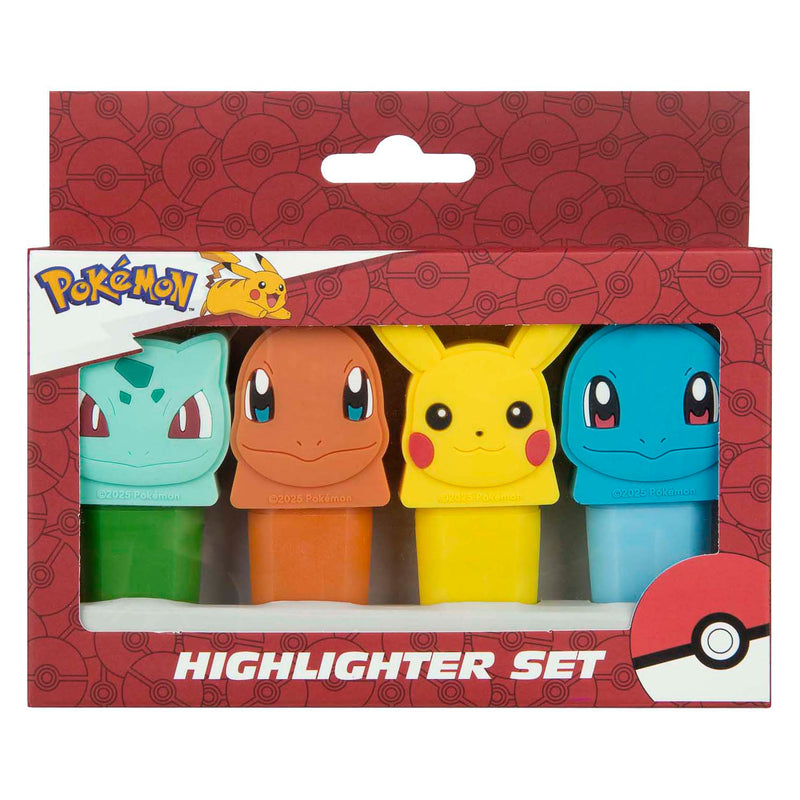 Load image into Gallery viewer, Undercover mini markeerstiften pokemon - 4st.
