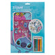 Undercover kleurblok stitch met kleurpotloden en stickers