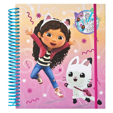 Undercover stencil en kleur set gabby's poppenhuis - 49dlg.