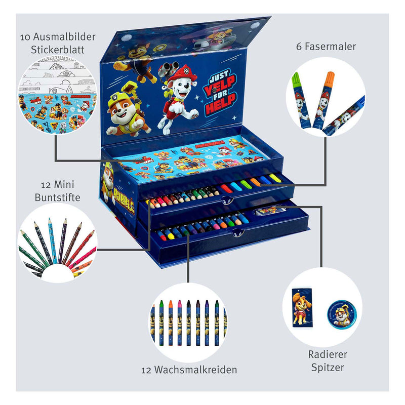 Load image into Gallery viewer, Paw patrol kleurkoffer - 44dlg.
