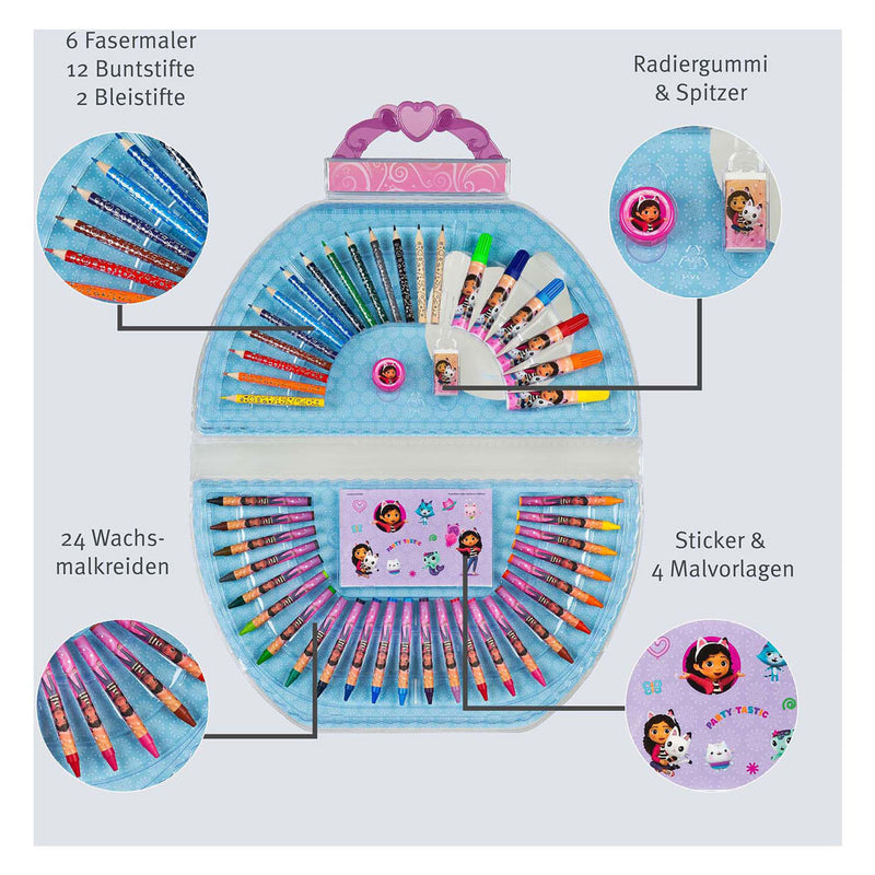Load image into Gallery viewer, Undercover kleurkoffer gabby's poppenhuis - 51dlg.
