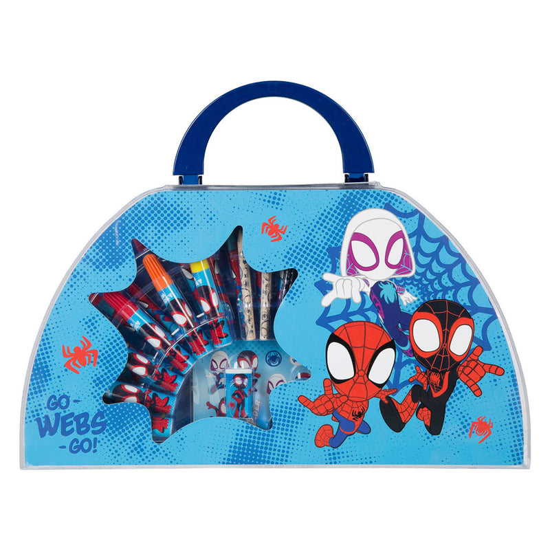 Load image into Gallery viewer, Undercover kleurkoffer spidey - 48dlg.
