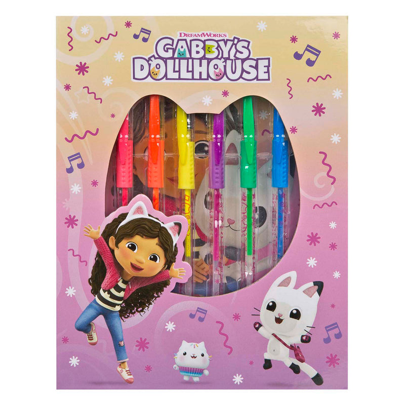 Load image into Gallery viewer, Undercover kleurset met gelpennen gabby's poppenhuis
