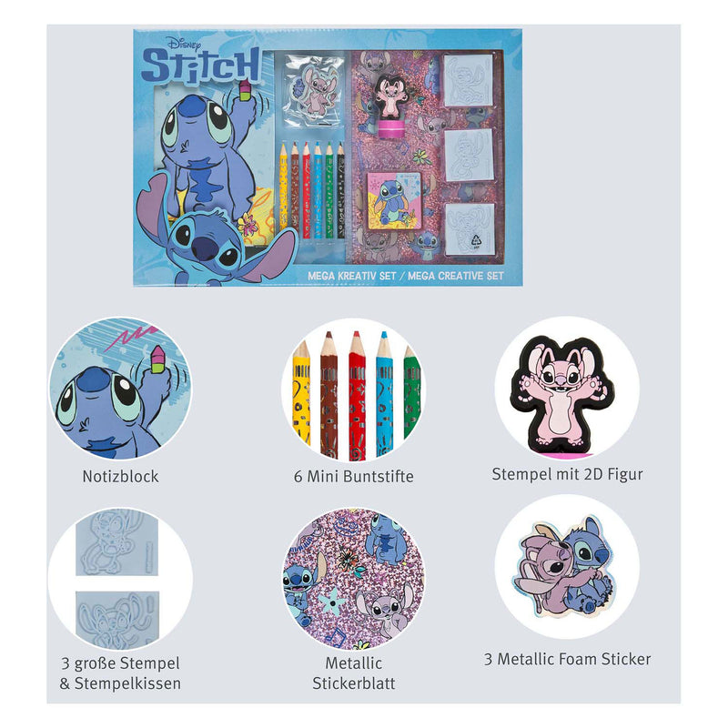 Load image into Gallery viewer, Undercover mega kleur- en stempelset stitch - 15dlg.
