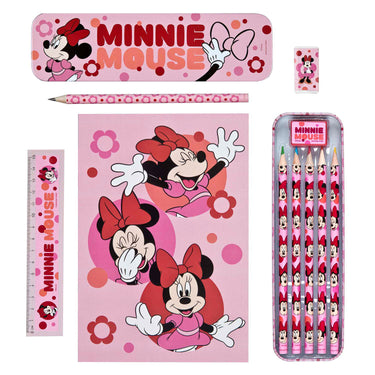 Disney schrijfwaren set minnie mouse - 11dlg.