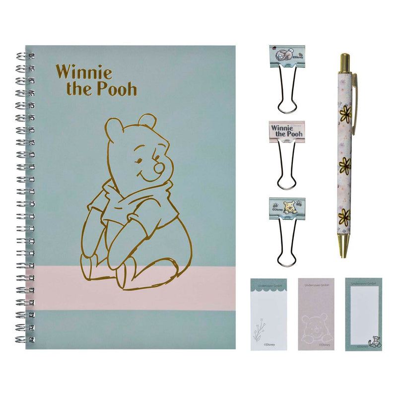 Load image into Gallery viewer, Undercover notitieblok set winnie de poeh - 8dlg.
