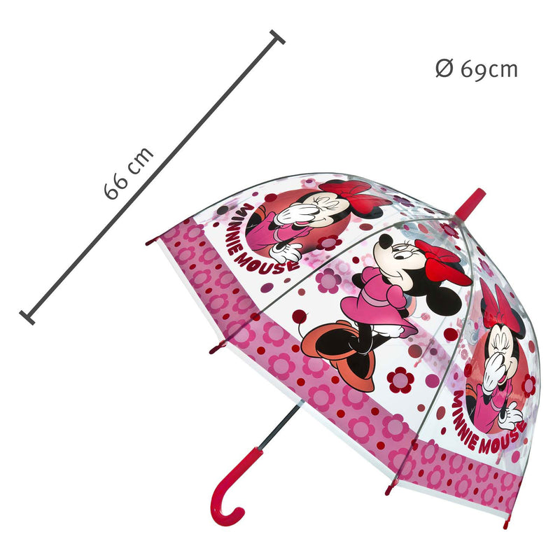 Load image into Gallery viewer, Undercover transparante paraplu minnie mouse
