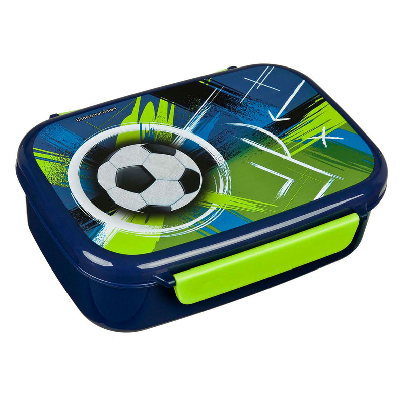 Load image into Gallery viewer, Broodtrommel met inzetstuk voetbal
