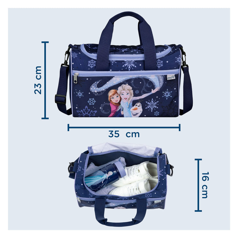 Load image into Gallery viewer, Undercover sporttas disney frozen met 2 opbergvakken

