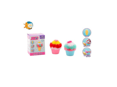 Johntoy john toy fuzzy fun ijsje of cupcake diy project