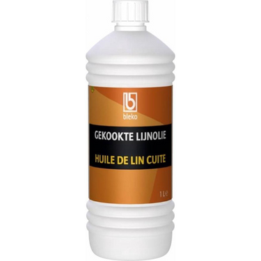 Bleko 1070061 - lijnolie gekookt 0,5l | 4 stuks
